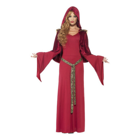 Disfraz de Hechicera roja para mujer