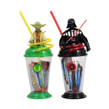 Star Wars glass Yoda or Darth Vader