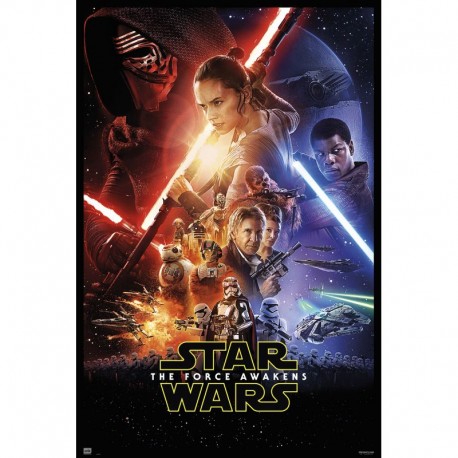 Star Wars poster Episodio VII