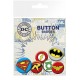 Chapas logos DC Comics