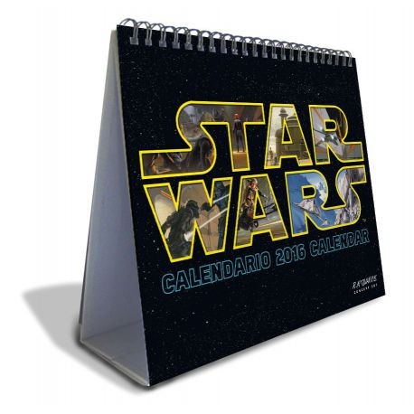 Star Wars calendario mesa deluxe 2016