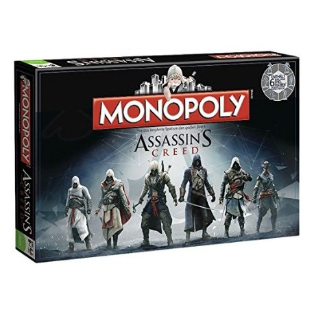 Assassin's Creed Monopoly castilian Spanish