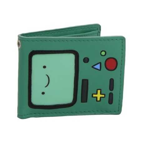 Hora de Aventuras cartera BMO verde