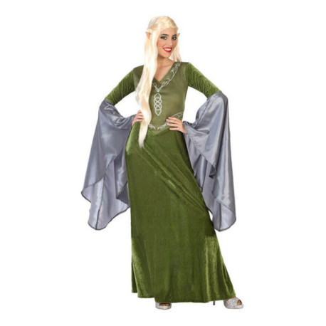 Disfraz de Elfa Verde para mujer