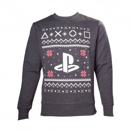 Felpa Playstation maglione di natale