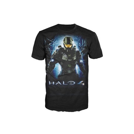 Halo 4 black t-Shirt Master Chief