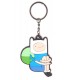 Adventure time keychain rubber characters