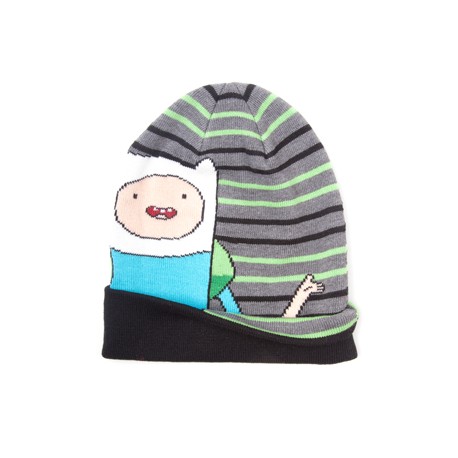 Adventure time Beanie hat striped Finn