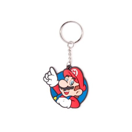 Super Mario keychain rubber It's Me