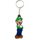Super Mario sleutelhanger rubber Luigi