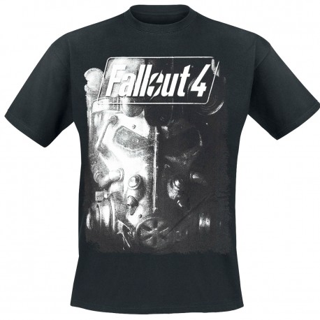 T-shirt noir logo Fallout 4