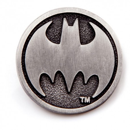 Batman broche en métal avec logo