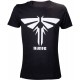 The last of Us camiseta negra logo