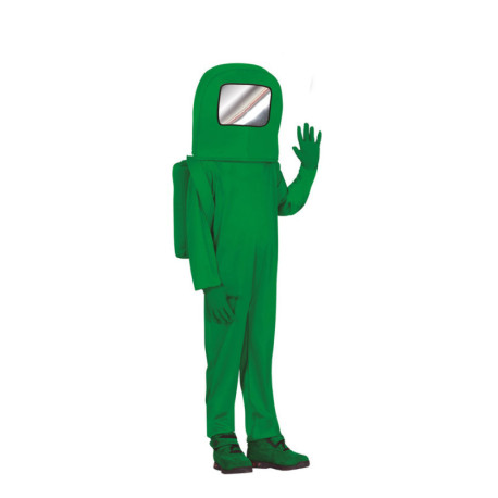 Disfraz de Astronauta Impostor Verde para niños