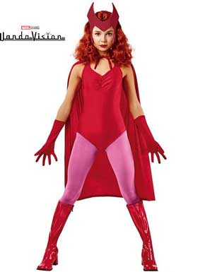 Disfraz Bruja Escarlata Wandavision Marvel Mujer