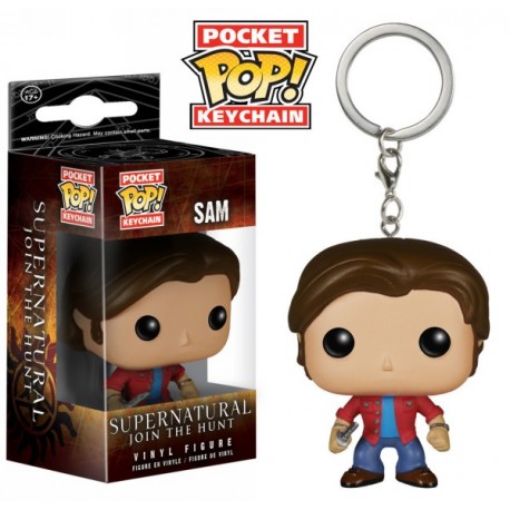 Bovennatuurlijke keyring mini funko Pop Sam