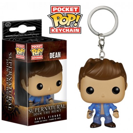 Bovennatuurlijke keyring mini funko Pop Dean