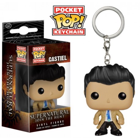 Supernatural llavero mini funko Pop Castiel