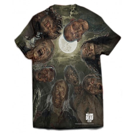 Walking Dead camiseta Walk over you 