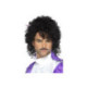 Kit de Músico Prince: Peluca y Bigote 