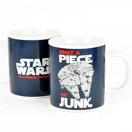 Blue Mug Millennium Falcon Junk