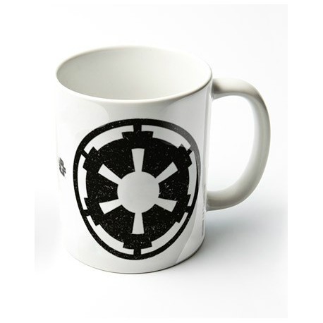 White Cup Logo Empire Star Wars