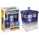 Funko Pop Tardis concretizzando il Medico Che