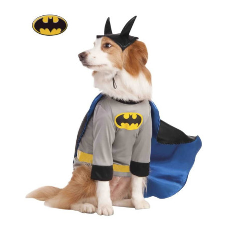 incondicional de acuerdo a Puñalada Disfraz Batman DC Comics para perro por 27€ – LaFrikileria.com