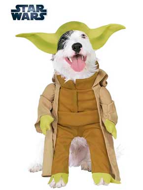 Disfraz Yoda Star Wars Deluxe para perro