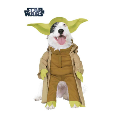 Nervio Hacer un nombre Asistencia Disfraz Yoda Star Wars Deluxe para perro por 27€ – LaFrikileria.com