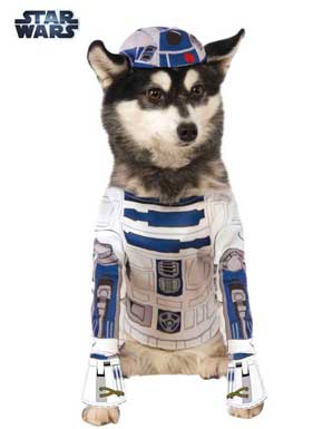 Disfraz R2-D2 Star Wars para perro
