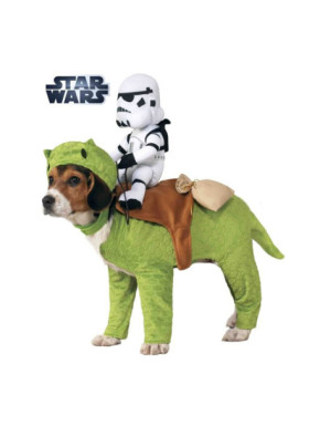 Disfraz Dewback con Soldado Imperial Star Wars para perro