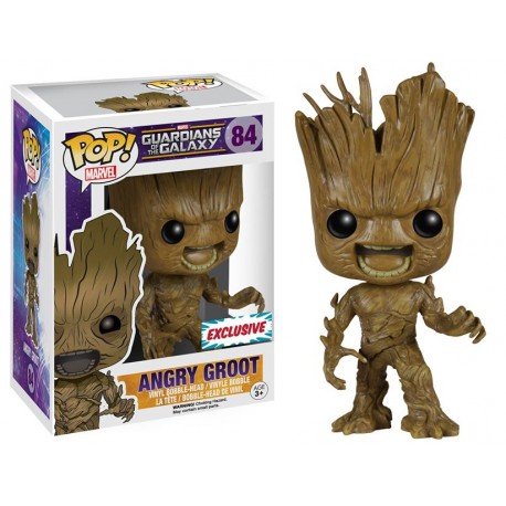 Guardianes de la Galaxia POP! Groot cabreado Exclusivo