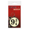 Keychain rubber Harry Potter Platform 9 3/4