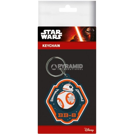 Keychain en caoutchouc BB-8