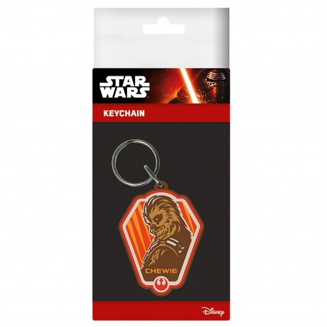 Sleutelhanger rubber Chewie Episode VII