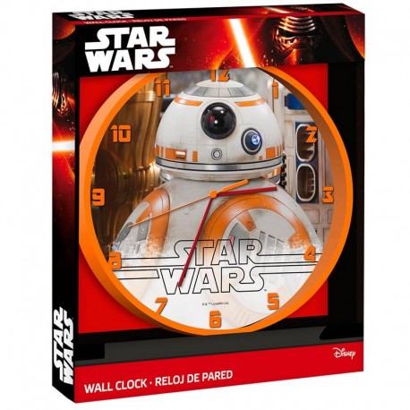 De klok van de Muur BB-8 Star Wars