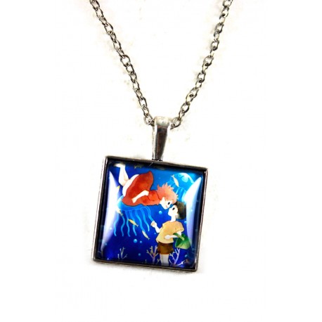 Ponyo pendant crystal