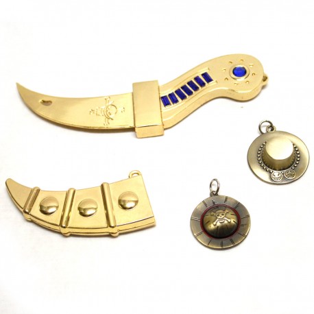 Set de armas de One Piece bronce