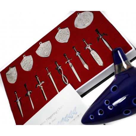 Zelda pack Ocarina pendenti in Bronzo