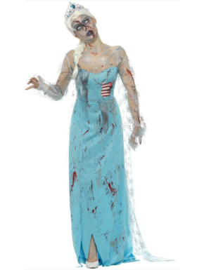 Disfraz de Elsa Zombie de Frozen