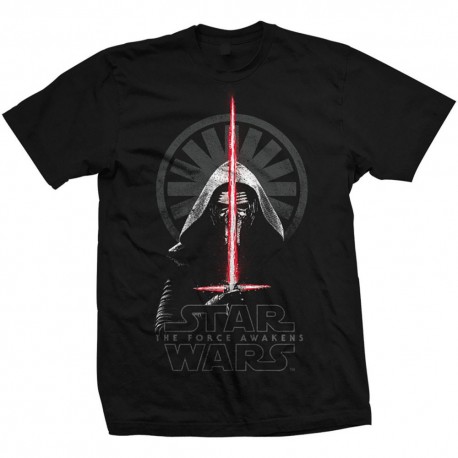 T-Shirt Met Kylo Ren Schaduw