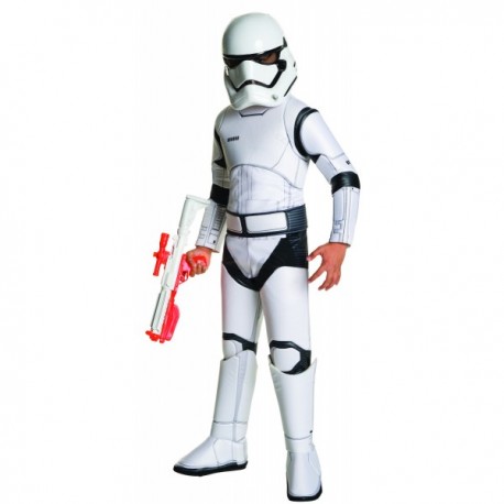 Traje Completo Stormtrooper Niño Deluxe