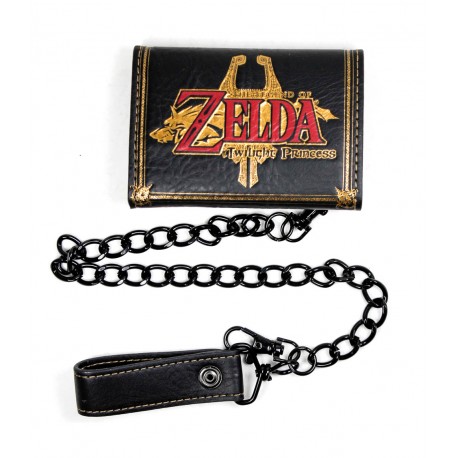 Portafoglio Zelda Twilight Princess con catena