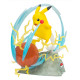 Figura Deluxe Pikachu Pokémon 25 aniversario con Iluminación 33 cm