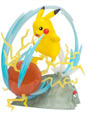 Figura Deluxe Pikachu Pokémon 25 aniversario con Iluminación 33 cm