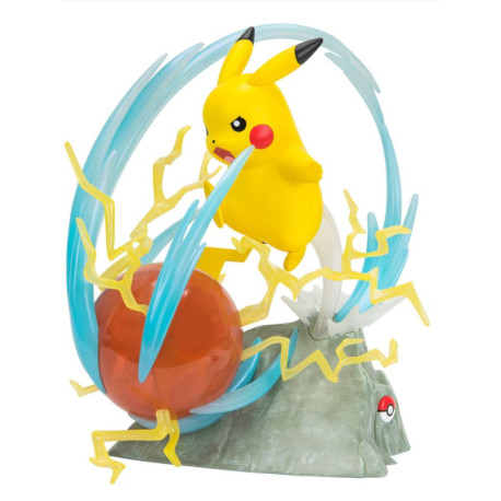 Figura Deluxe Pikachu Pokémon 25 aniversario con Iluminación 33 cm