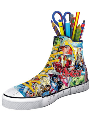 Puzzle 3D Tênis Avengers Marvel
