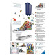 Puzzle 3D de Zapatilla Avengers Marvel
