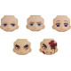 Demon Slayer: Kimetsu no Yaiba Nendoroid More Accesorios Face Swap 02